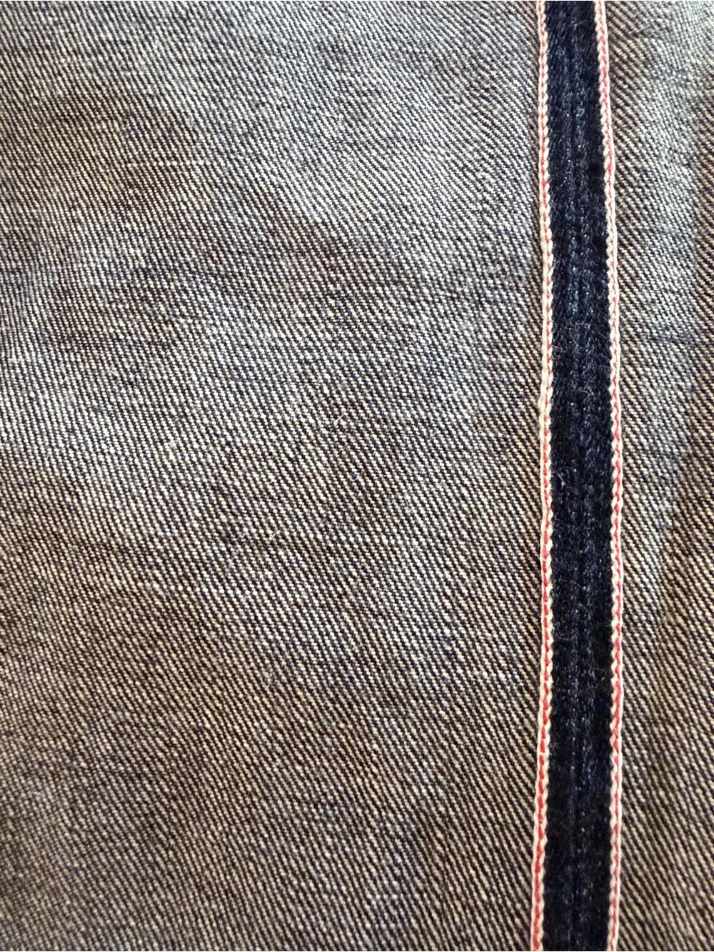 Vintage Levi’s redline selvedge, Big E, from the early 2000s. Made in Japan